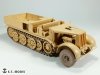 E.T. Model P35-062 WWII German Sd.Kfz.9 18t FAMO Sagged front wheels and Workable Track 1/35